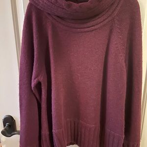 Apt. 9 Sweater Burgundy Size Petite Large NWOT
